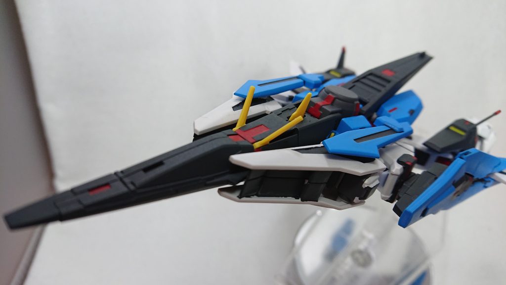 スカイブルーのキュリオスも悪くなかったと思いますキットが手に入れば他の可変機にも挑戦してみたいですでは、最後までご覧いただきありがとうございました