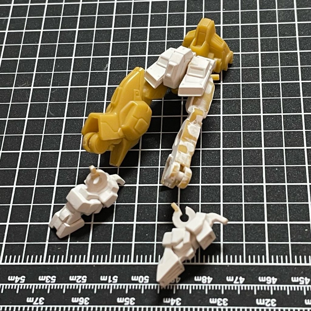 一応軽く合わせ目消し