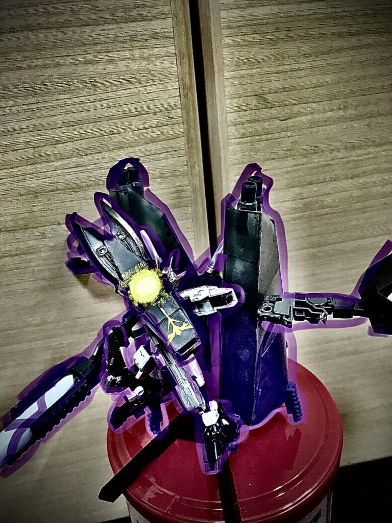 「最大火力だ！」シールド内蔵拡散メガ粒子砲拡散ではなく収束状態での発射