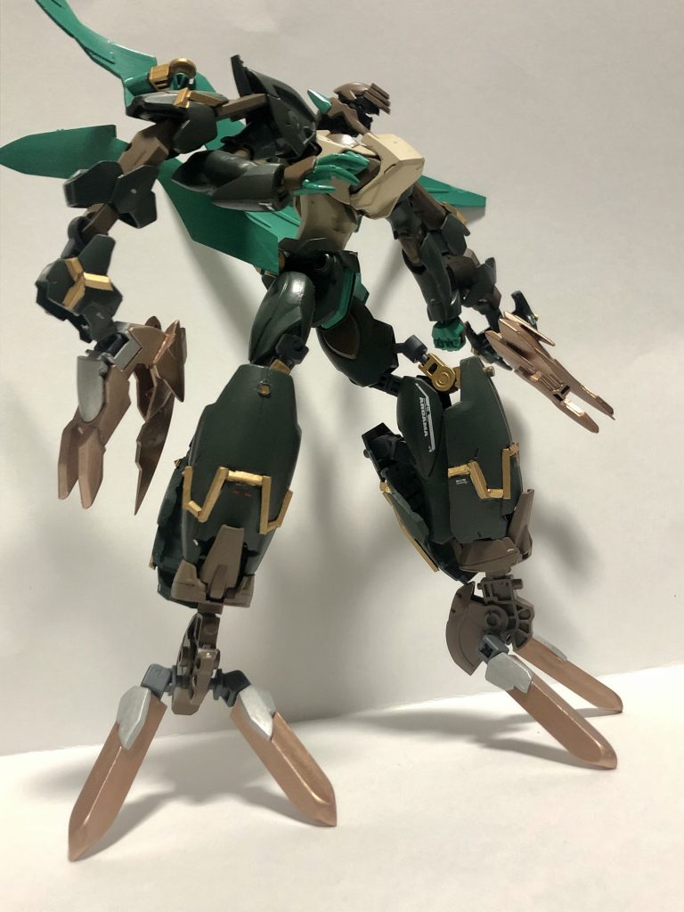 迦楼怒羅ガルーダモードの完成です天狗の起源がガルーダにある所から搭載しました