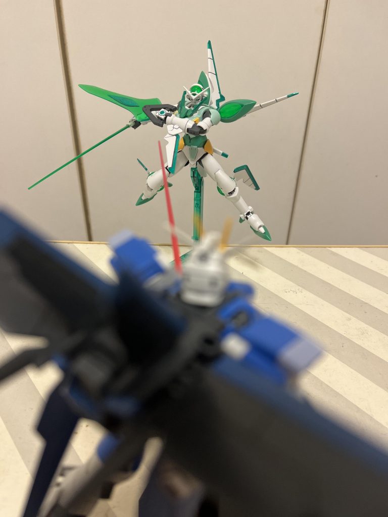 「お兄ちゃん！　声優ネタはやめて！！」と、言うことで相手役はインパルス。そこに飾ってあるから仕方ないね。トランジェントも数年前に作ってるので、今度一緒に写真撮りたいw