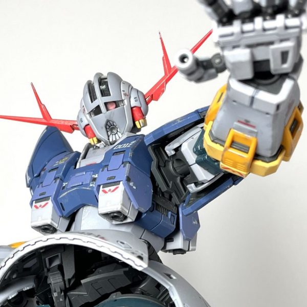 RG ジオング（無塗装&ウェザリング）｜カテジナさんさんのガンプラ作品｜GUNSTA（ガンスタ）