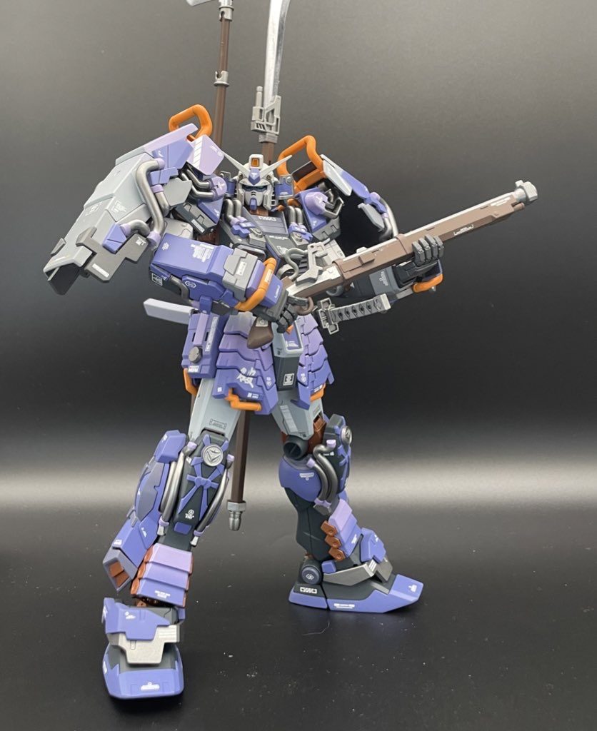 MG 真武者頑駄無 紫陽花の装–4枚目/制作者：147shin