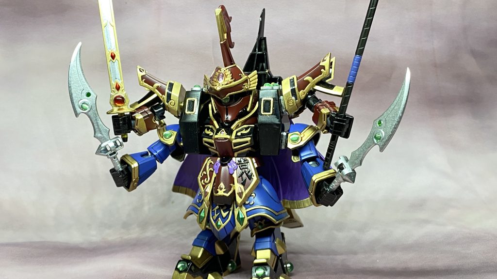 龍飛形態。これがやりたくて2つを購入したようなものです！この異形感がたまらない…！！