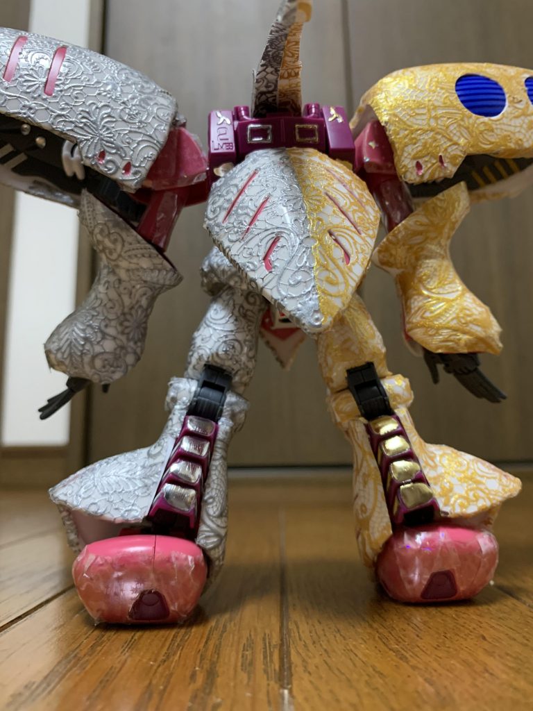 バックショットですわ 