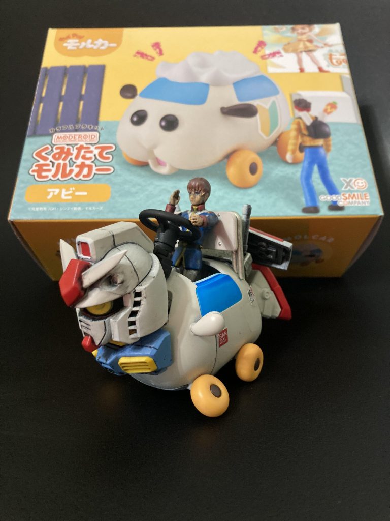 地元ショップさんの「モルカー楽しくみんなで並べよう」という企画の参加で楽しく⁈製作してみました^ ^