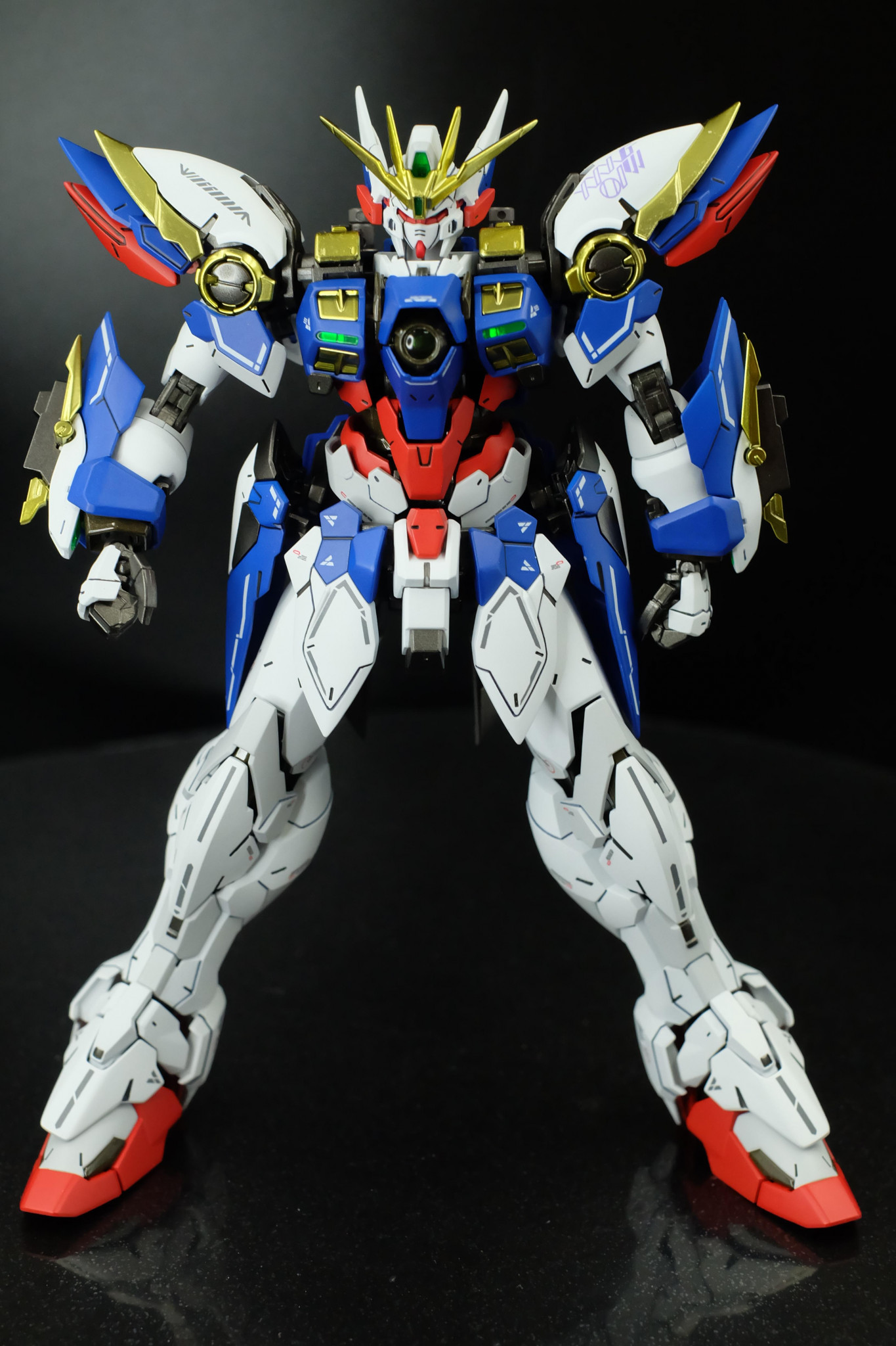 HiRM(ハイレゾリューションモデル) ウイングガンダム EW 全塗装 完成品 