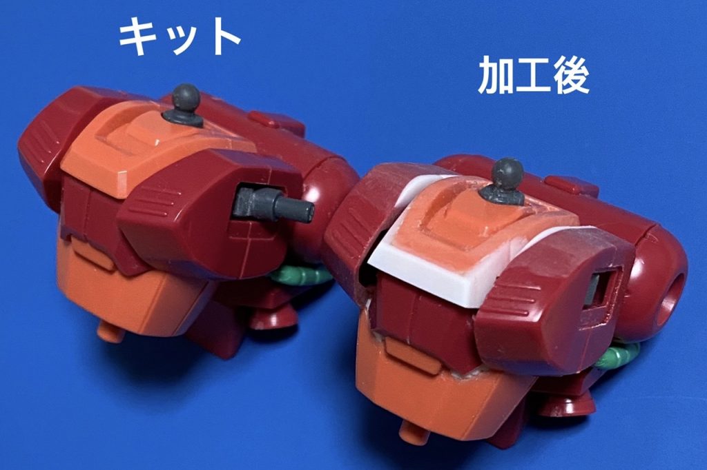 キットの角張った印象を改善して設定画寄りにしました。