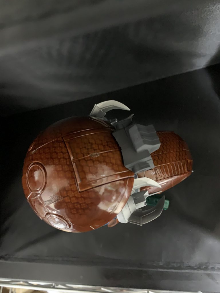 塗り直しが面倒だったので…いーや美味しそうな色味にしようと思い変更べっこう飴みたいな色で美味しそうなので満足