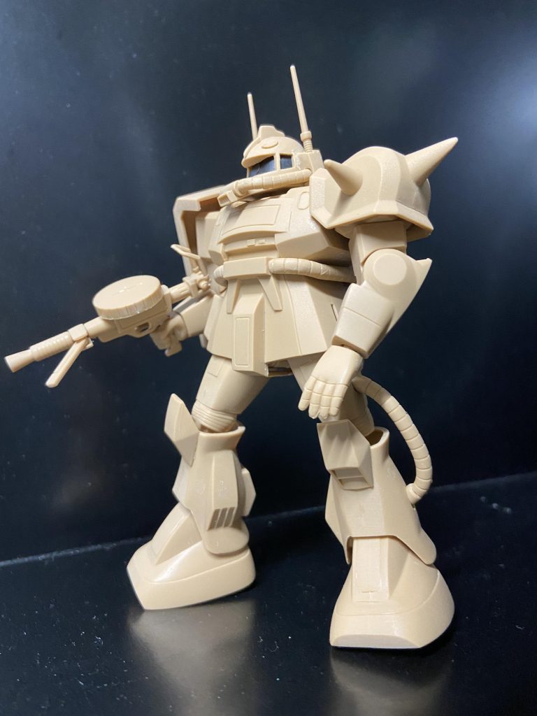 塗装前。ここまで消せたら十分でしょう！