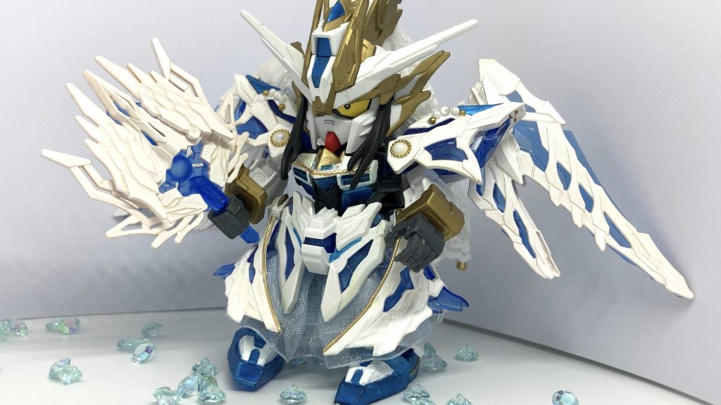 星詠みするときのアレも白とブルーにしました。