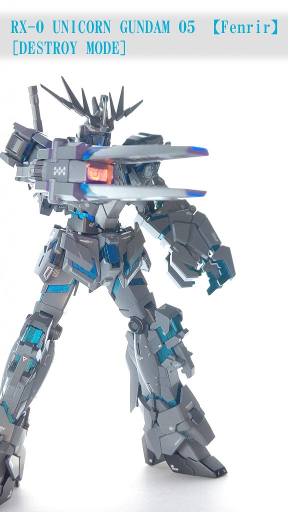 RGを参考に水転写デカール貼り。。