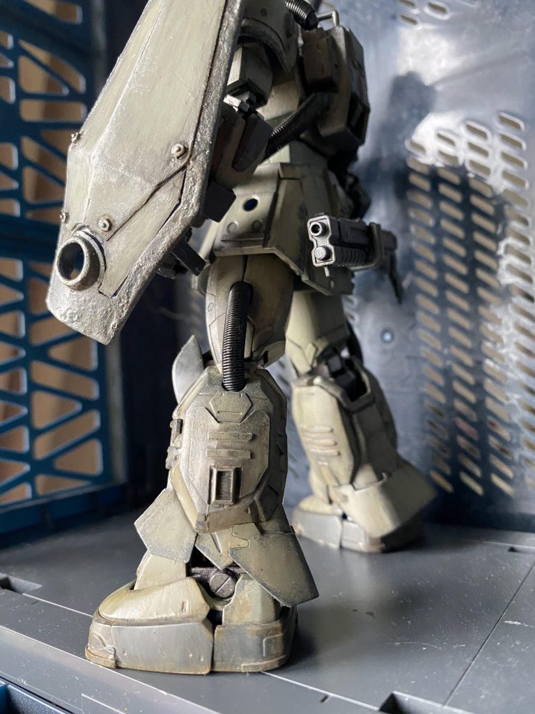 ネットでプラ板ディテールを検索して、たくさん参考にさせていただいてます😅ふくらはぎ外側のディテールはお気に入りです。