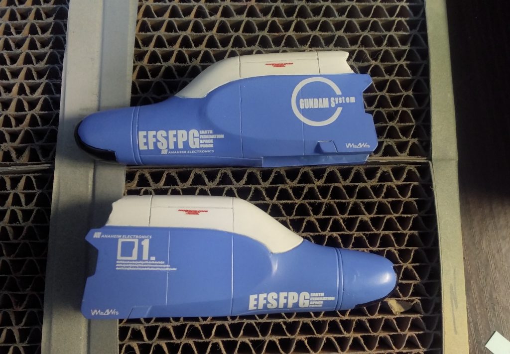 HG Ex-s ガンダム　プロペラントタンク自作–9枚目/制作者：@Okamelima7h