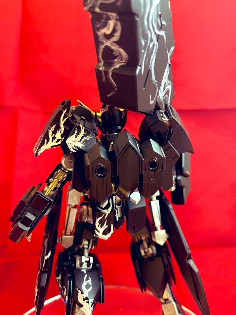 新曲公開記念制作フルメカニクス バルバトス第６形態全塗装