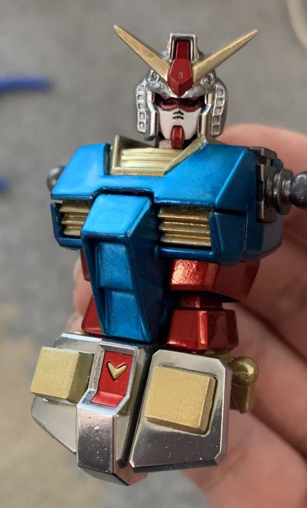 EGガンダムが出たら作ろうと画策してたのでようやく手をつけ出した所存主にキャンディ塗装にしております！