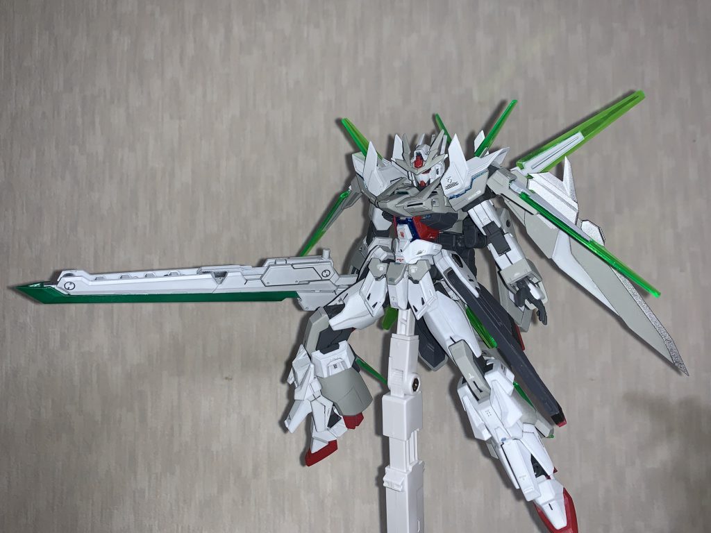 オプション装備、対シドクラスを想定したシグルバスターソード。ファンネルとしても使用可能にしています。イメージ的には、タクティカルアームズⅡLのドラグーンモードですね。