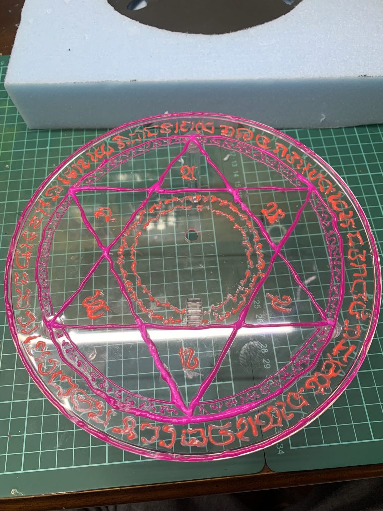 魔法陣製作とても楽しかったです。