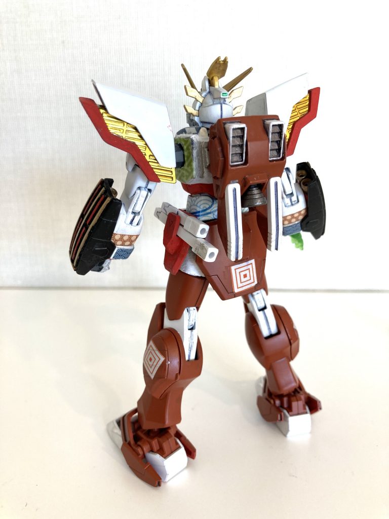 歌舞伎風シャイニングガンダム–5枚目/制作者：@tsumass2