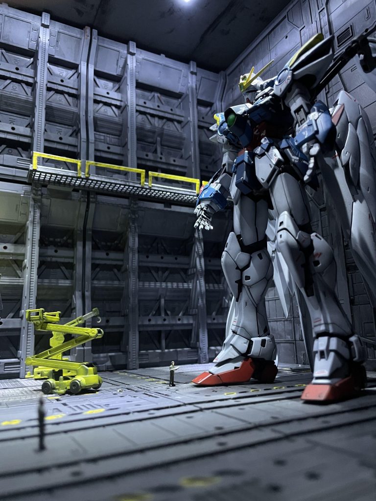 ガンプラの迫力が増してる、、、気がします。笑