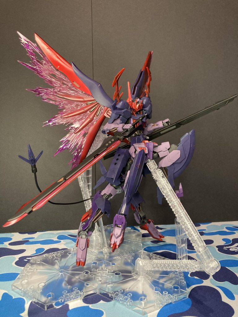 マント無しです。バルバタウロスのキットはすごくいいと思います。厨二心全開で作れますね笑