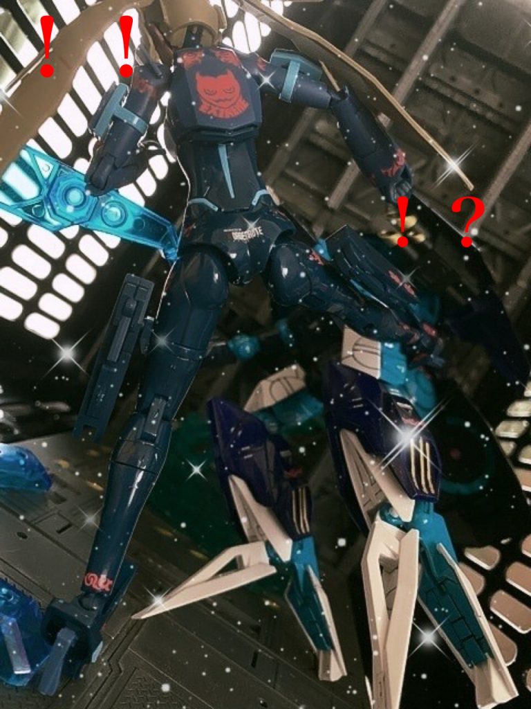 それな!うるせぇ!!お前と違ごてワシ身体カチカチなんじゃボケえェェ!!!…はぁ(›´ω`‹ )←wwwいや、皆さんが華麗にポージングしてるメイの(あのポーズ)、本当しようと思ったんです!ですがウチのメイケン(←さっきからドラケンみたいに言うな)姐さん、あんまりテンション掛かると本当股関節ポキッって逝っちゃいそうだったんでね💦今回は断念しました。_:(´ཀ`」 ∠):← はい、こんな感じです。(涙☆本日も、僕の長々とした寝言に最後までお付き合い頂き、誠に有難うございました。取り敢えず、なのですが、GUNSTA投稿は一旦お休みします。←唐突近々中身の人(←)・仕事が忙しくなる・購入順番上、他社のプラモデルを制作・溜まってきたジャンプの消化 いやちょっと最後何ィィ!?ジャンプはちゃんと発売した週に読めよオォォオッ!!あ、何かすみません。←でも皆さんの制作された作品は、閲覧させて下さいね、基本GUNSTA好きなのでね、僕と同世代のおじさん達がわちゃわちゃ出来る憩いの場、だと思っていますから😊それではまた!