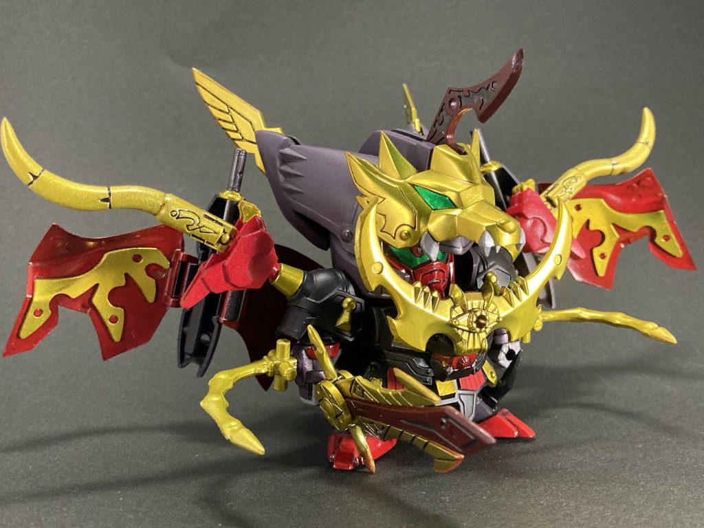 魔星大将軍(本家マスターガンダムカラー)–5枚目/制作者：@jiyu_nitsukuruきあい模型