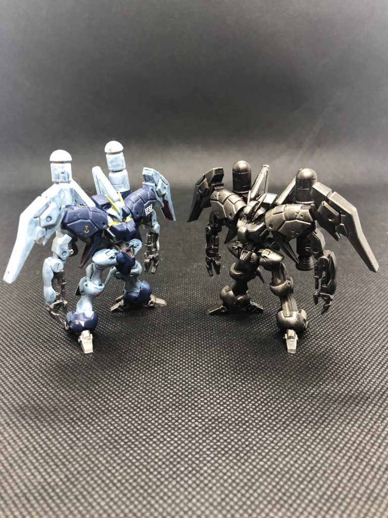 昔作成した彩色した版と。