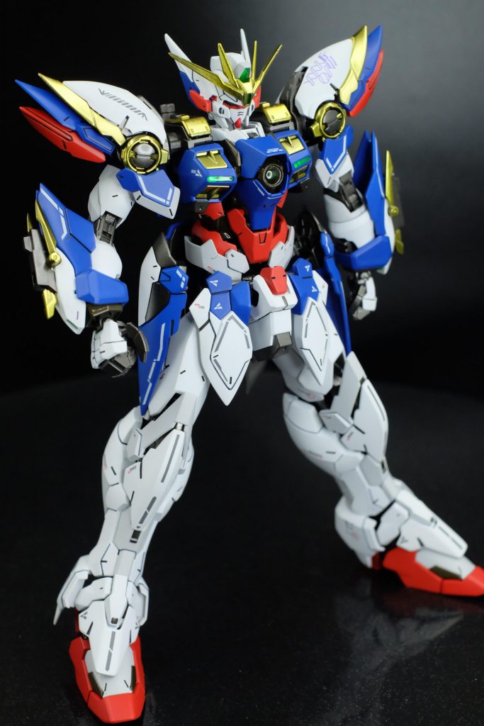 HiRM(ハイレゾリューションモデル) ウイングガンダム EW 全塗装 完成品–3枚目/制作者：gemodels