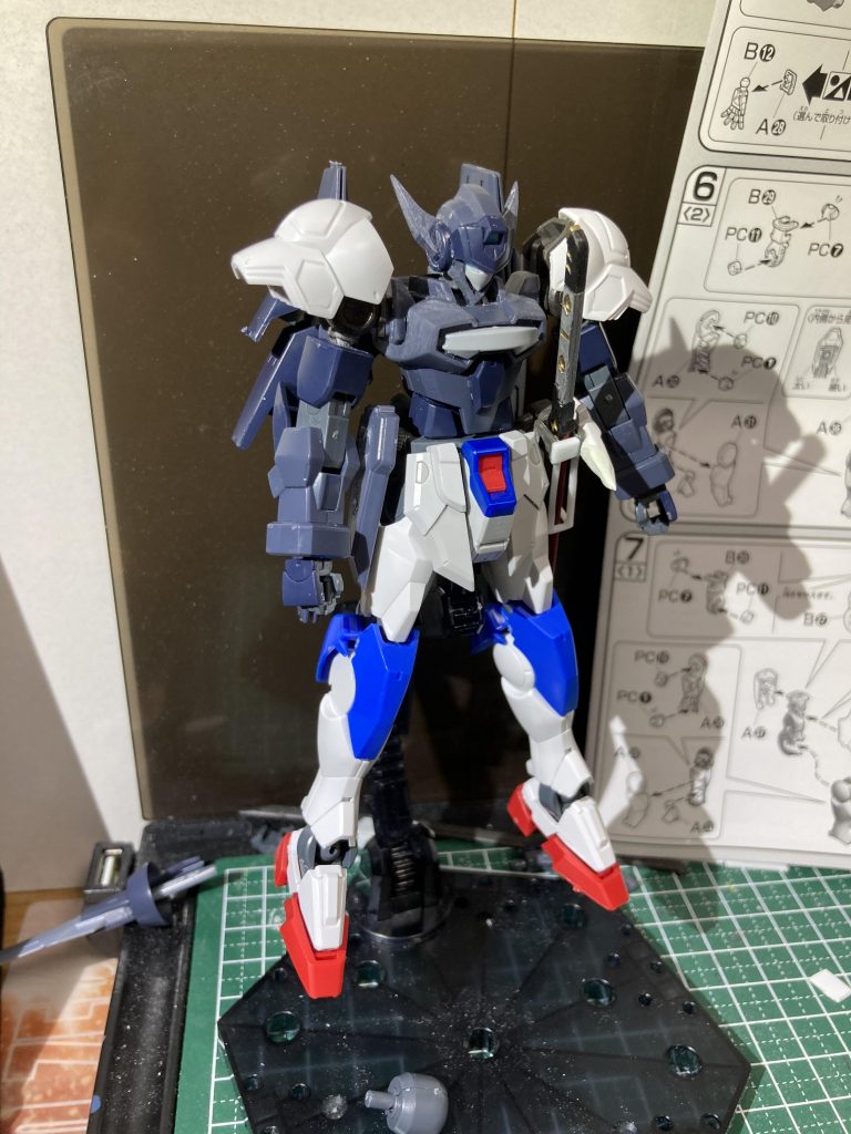 当初はこのようなイメージでしたヘッド部分に加工、胸部に加工。