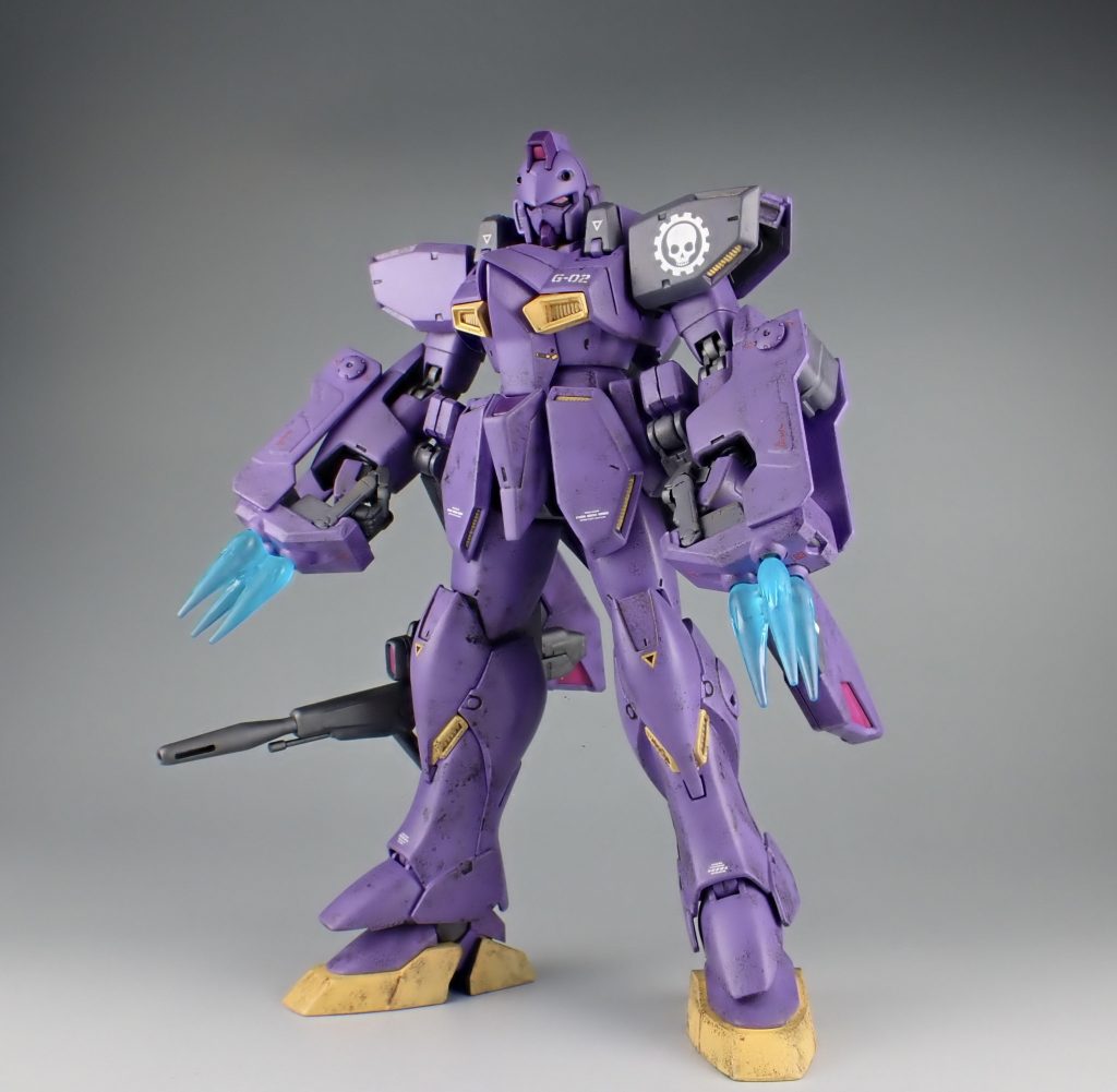 ビーム展開!クリアパーツは高番手ヤスリで磨きました。