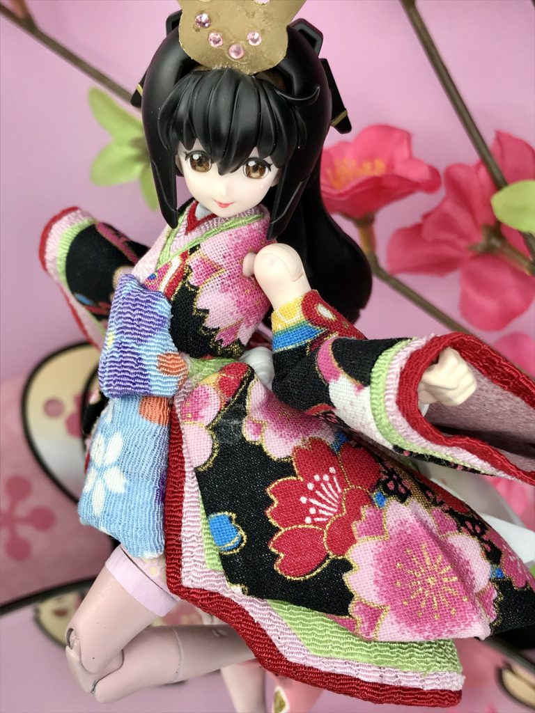 ひなサラ 自作十二単–5枚目/制作者:mkoku