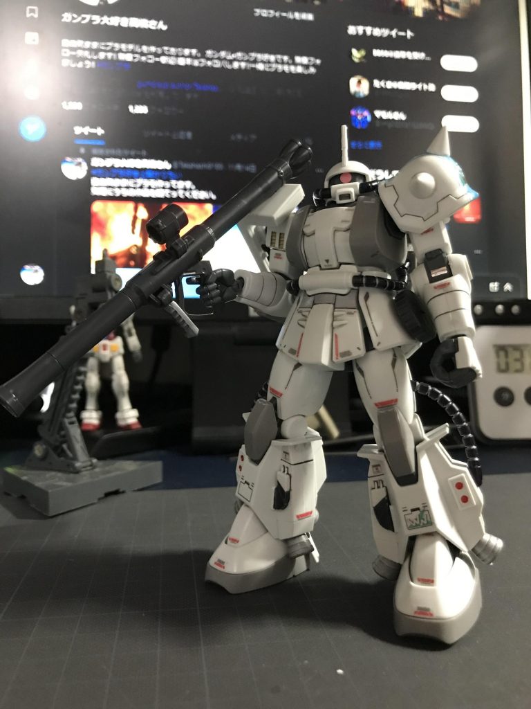 ザクバズーカ装備