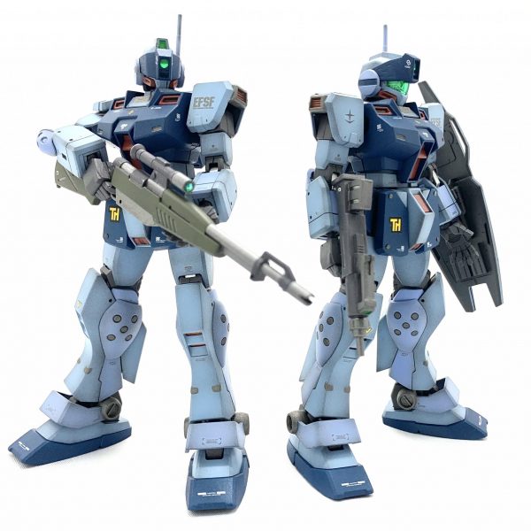 HGUC ジムスナイパー2  2機同時作成