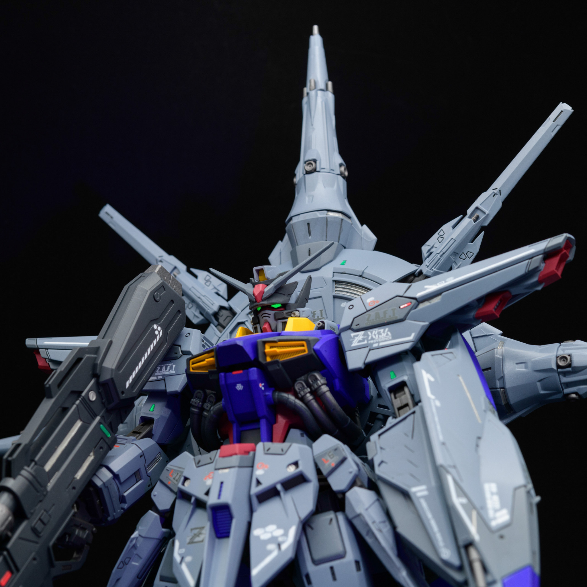 MG プロヴィデンスガンダム｜赤い彗星さんのガンプラ作品｜GUNSTA