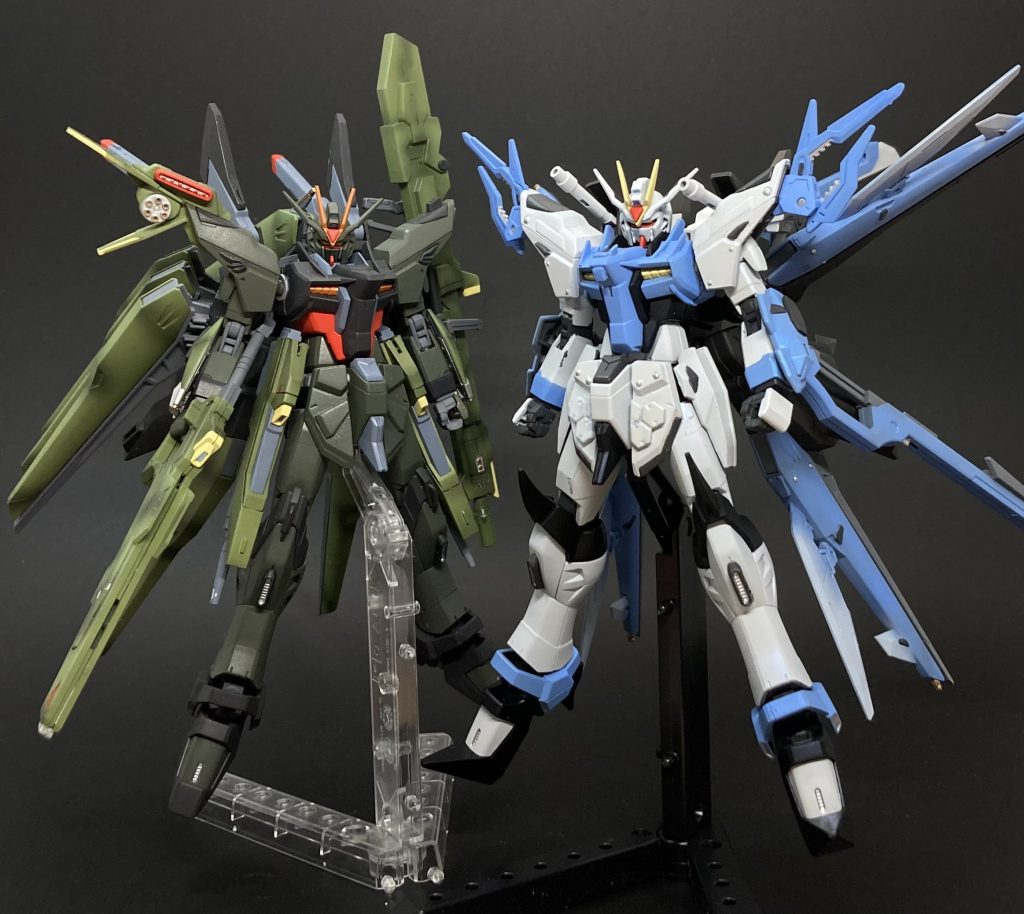 ソード&ランチャー揃い踏み!コレをやりたかったからこそでしたね。