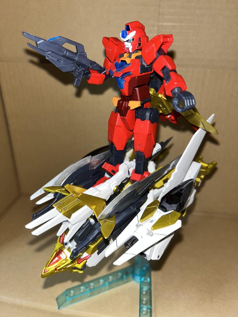 コアガンダムリゼⅡを乗せてSFSのように扱えます。