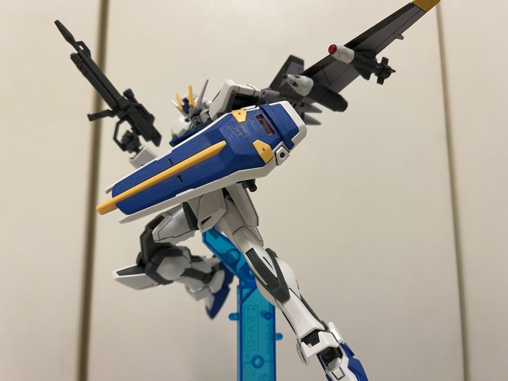 おまけ。ジェットストライク。 もし実際にこの組み合わせで出撃するとしたら、パイロットはストライクに乗れて嬉しいのか、サーベルが無くて悲しいのかどっちなんでしょうねw