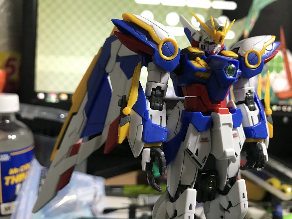 RG ウイングガンダムEW–3枚目/制作者：ガンプラ大好き高橋さん