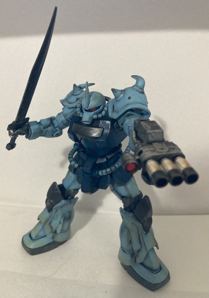 ノリス大佐が操るグフカスタムの恐ろしさが少しは再現出来たでしょうか･･･。