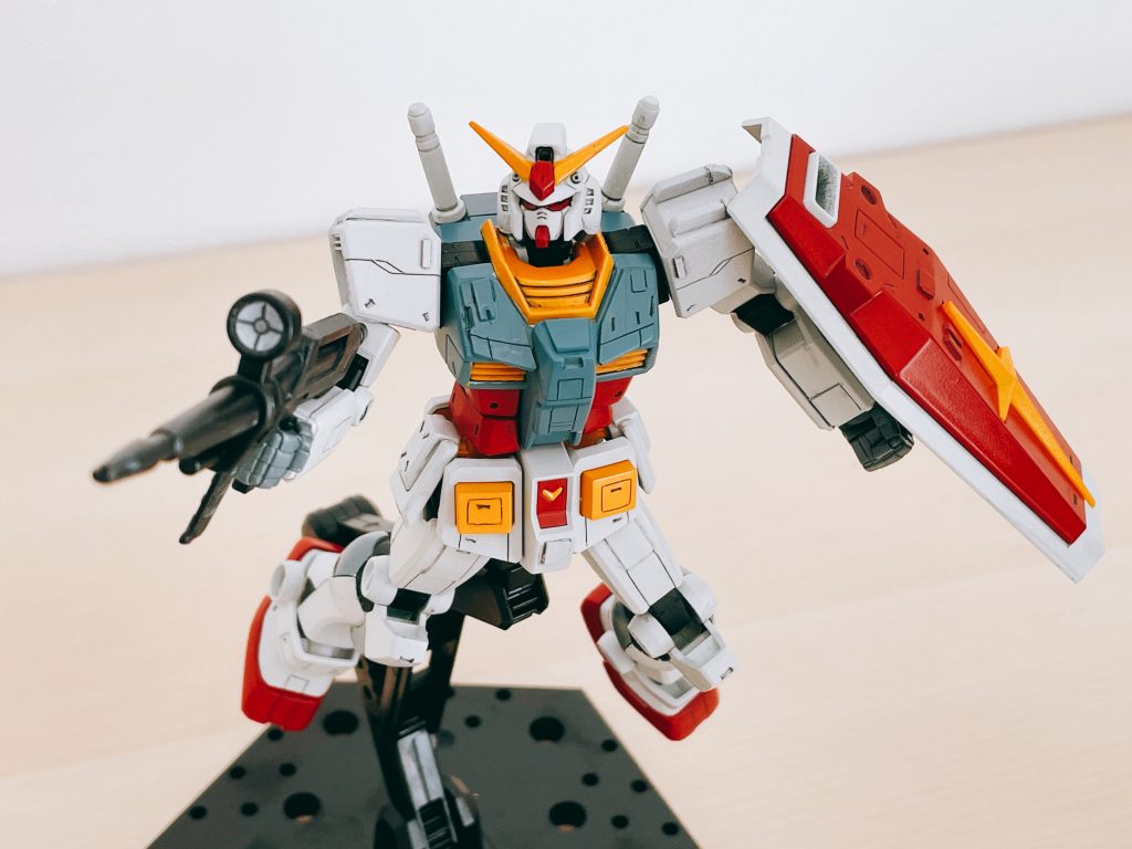 45歳初ガンプラ　EG RX-78 2機目行きます！–4枚目/制作者：@motherlake_jp