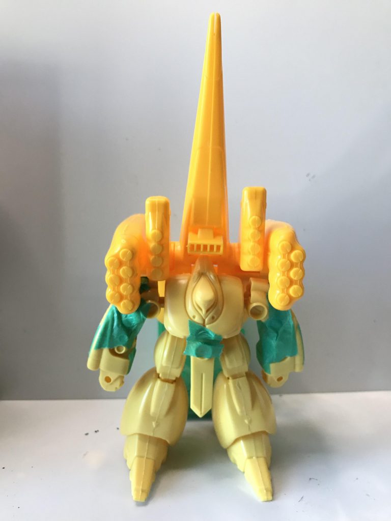 20年以上前に一部接着してずっと放置してたズサですブースター・ポッドが重過ぎて自立しませんやっと日の目を見ました〜*\(^o^)/*