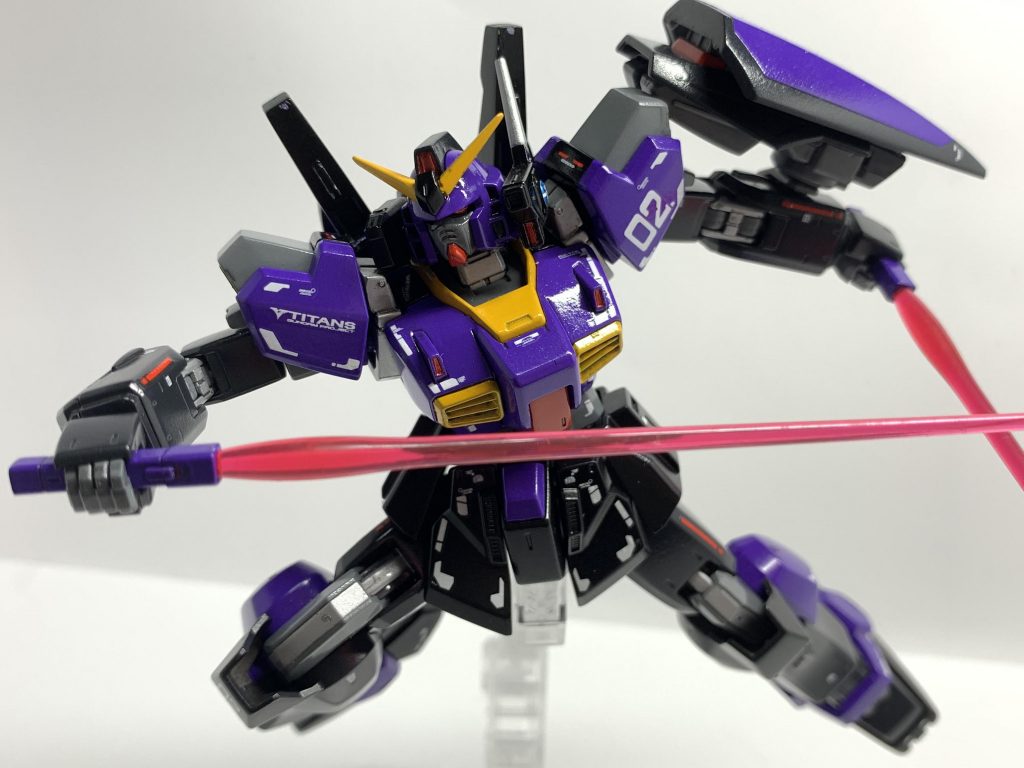 ビームサーベル二刀流。