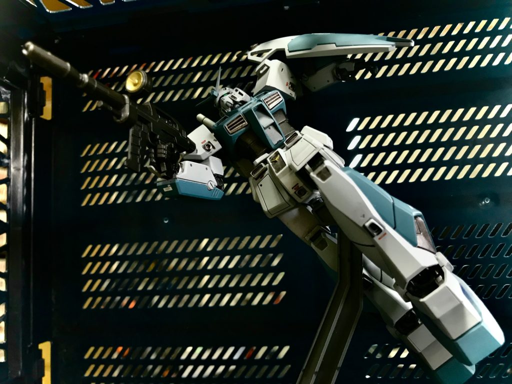 元となった作例は、ポケ戦の作中に『NT-2』と書かれたコンテナの描写があったことに着想を得て製作されたものです。