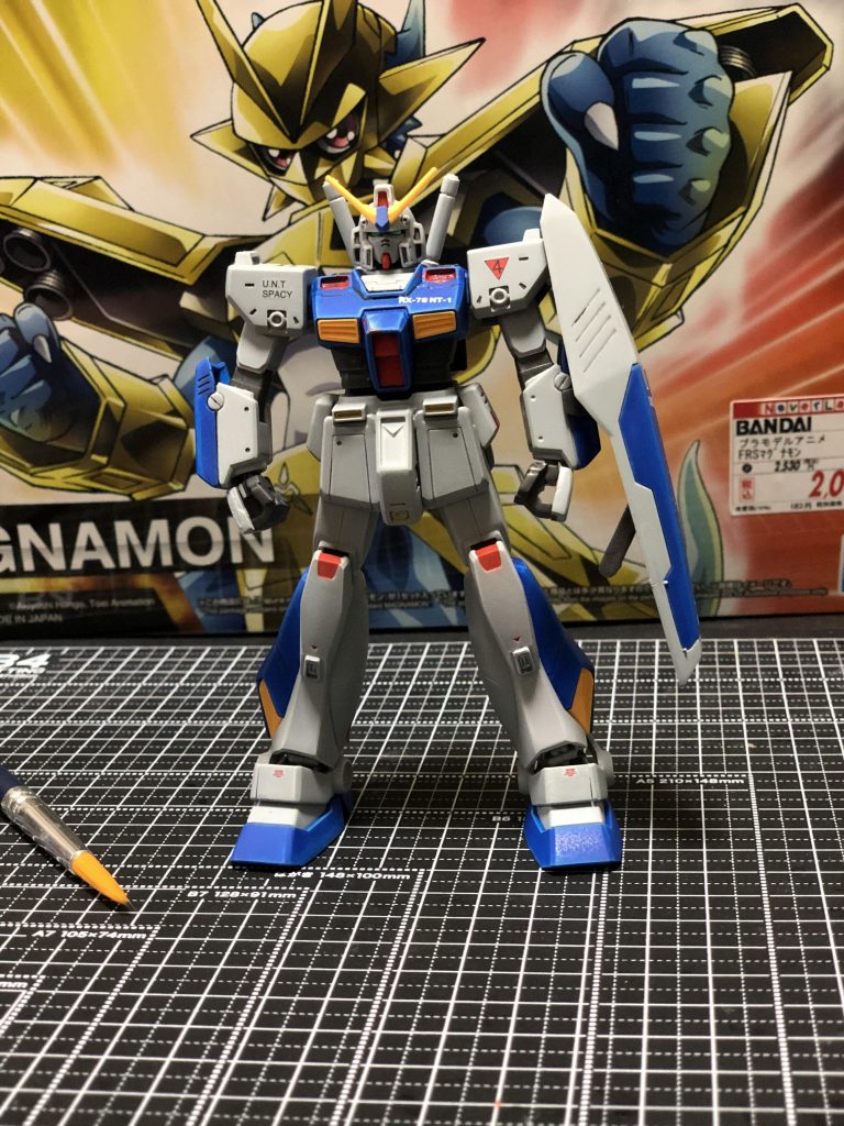 ウェザリング前です。色が全然違う、、、笑