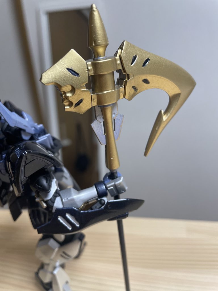 斧は若干ギルガメッシュ意識めちゃくちゃ塗りミスした