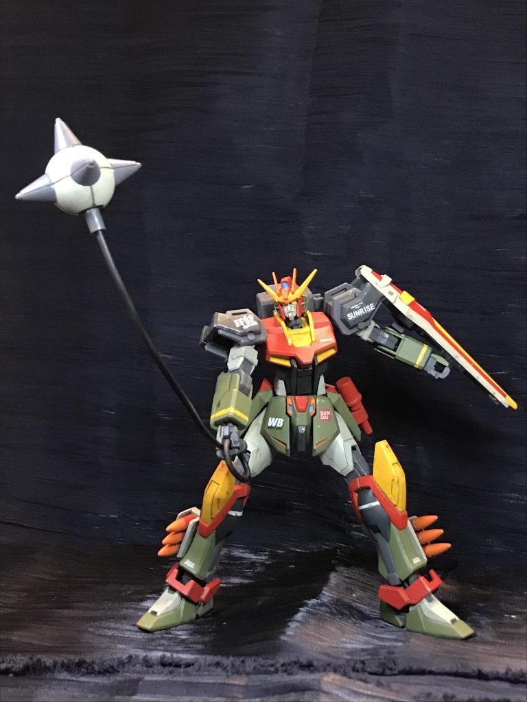 旧キット再販で武器セットはあるんですが、原典と形状の近い30MMのハンマーを使用しました。