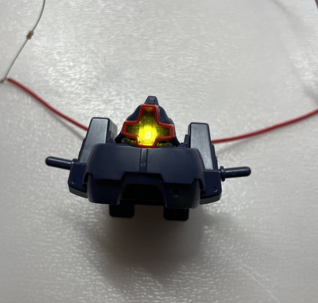 最初の頃はこんな感じでした😅カバーの部分を削ったりヤスったりして、結構時間がかかりましたね(¯∇¯٥)