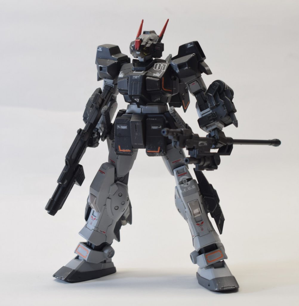 頭、胸、腰、肩はネモ。その他はブラックライダーです。