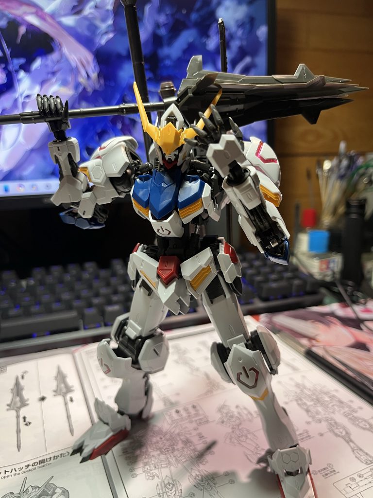 MG バルバトス(素組み)–2枚目/制作者：Hydr